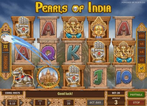 Pearls of India gokkast