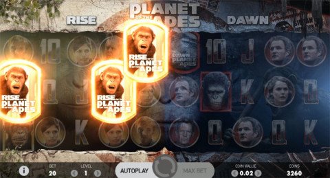 Planet of the Apes gokkast