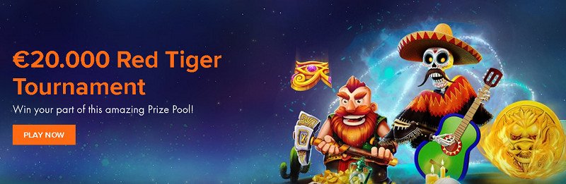 Het beste casino online om gokkasten van Red Tiger te spelen